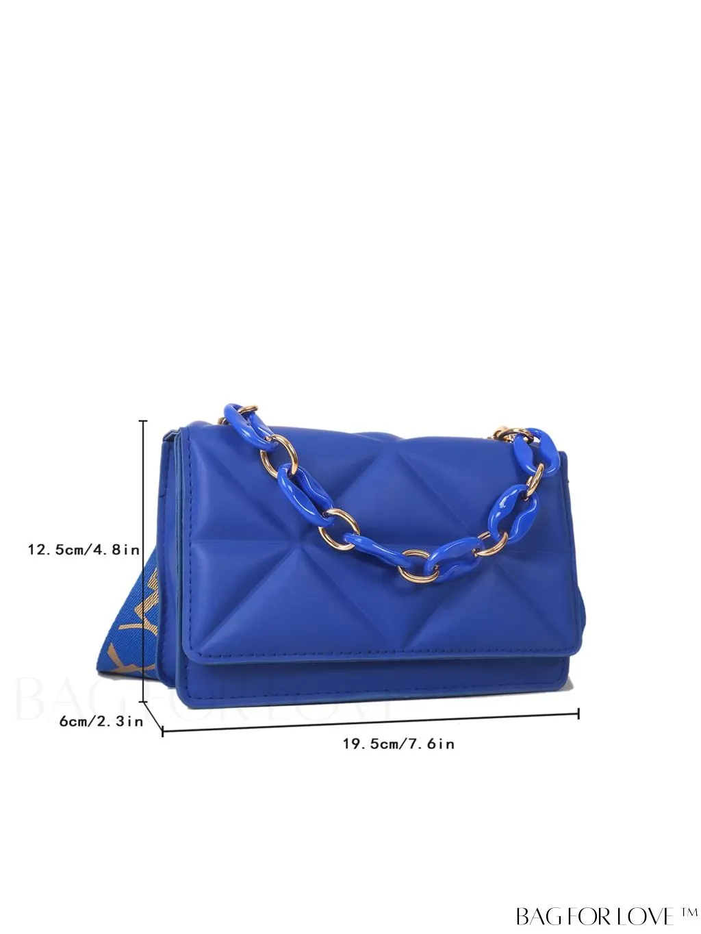 BagForLove - Compact Quilted Satchel: Elegant and Versatile