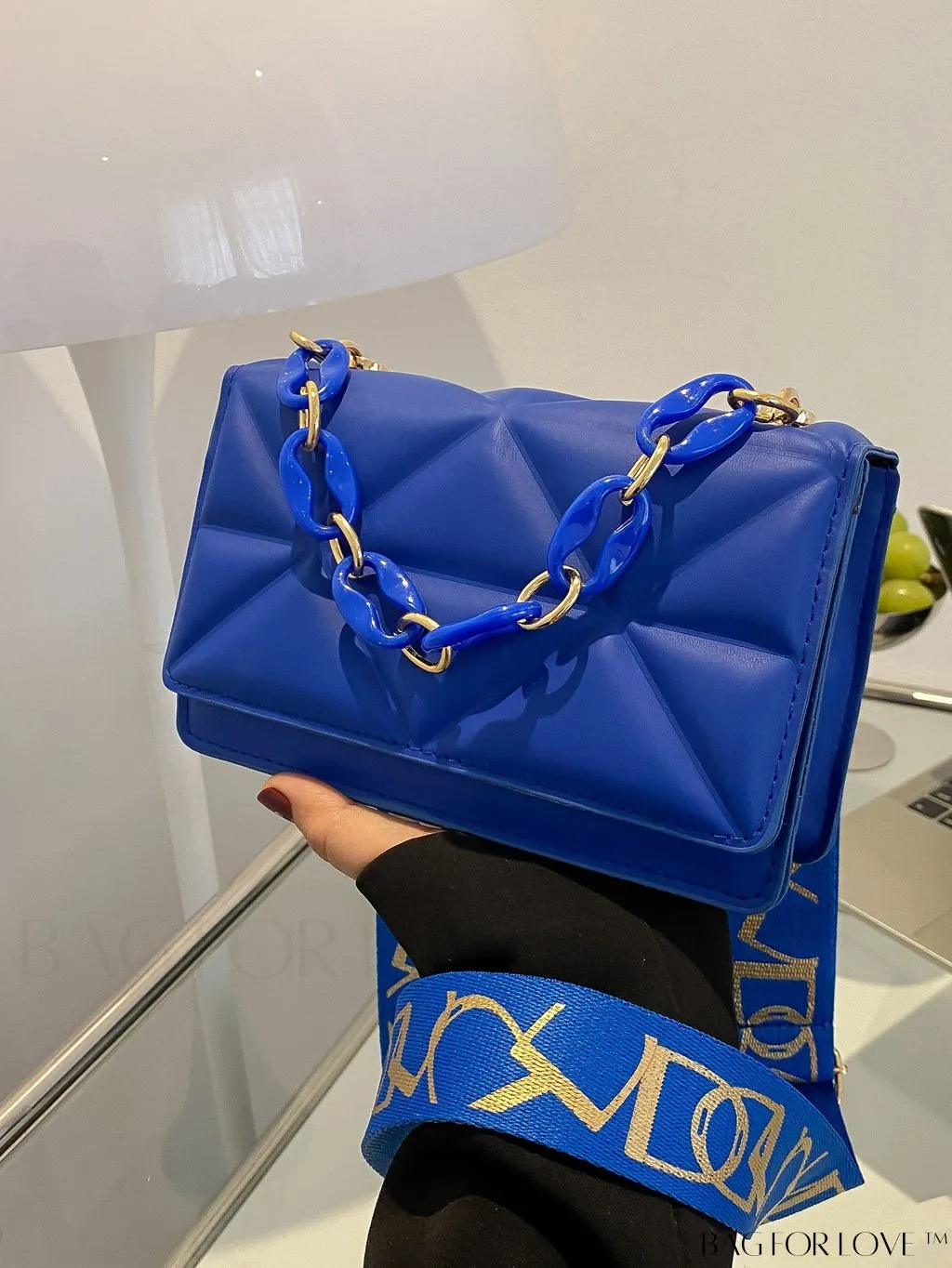 BagForLove - Compact Quilted Satchel: Elegant and Versatile