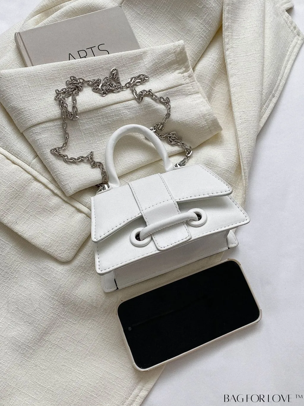 BagForLove - Compact Shoulder Chain Handbag for Phones, Lipstick, and Keys
