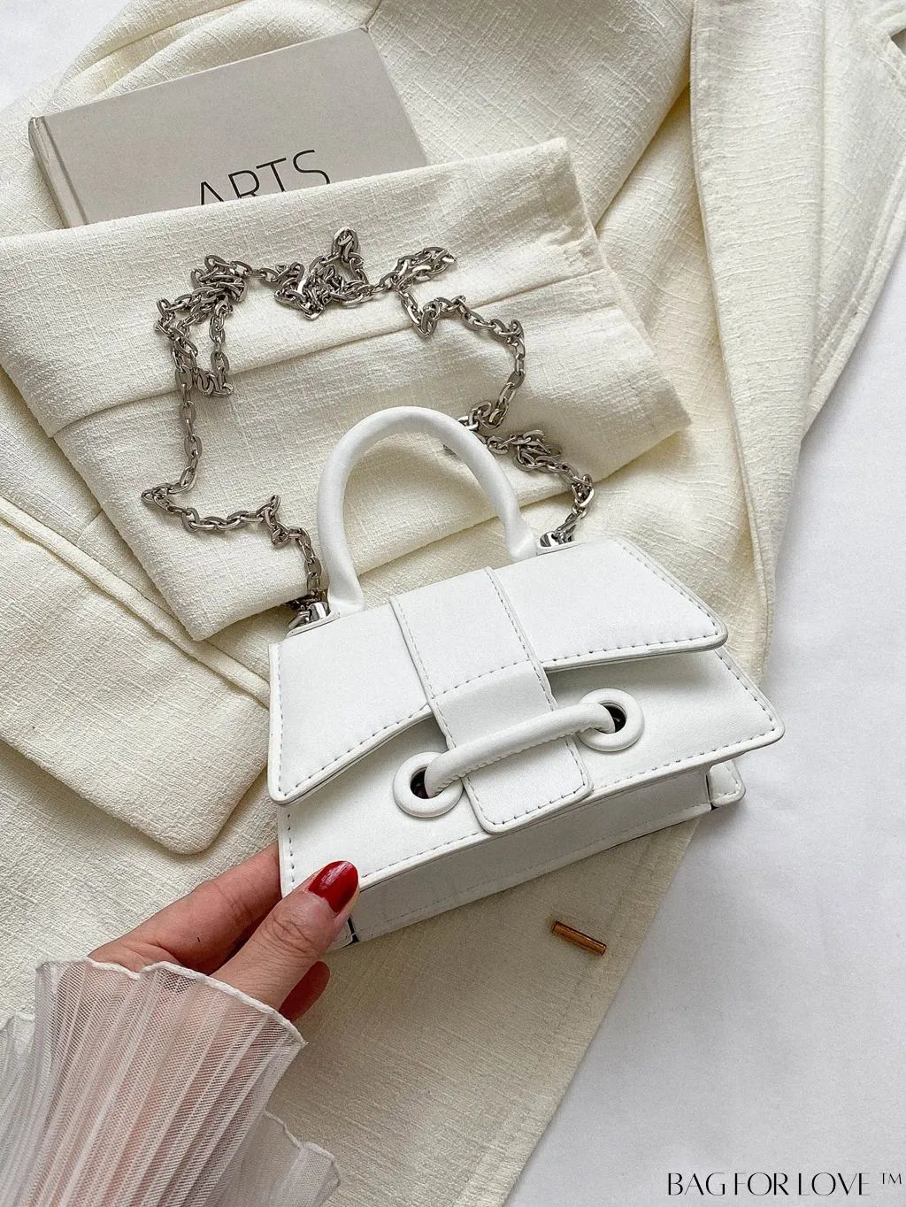 BagForLove - Compact Shoulder Chain Handbag for Phones, Lipstick, and Keys