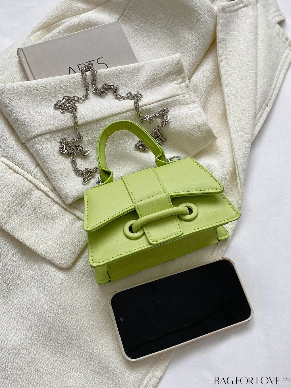 BagForLove - Compact Shoulder Chain Handbag for Phones, Lipstick, and Keys