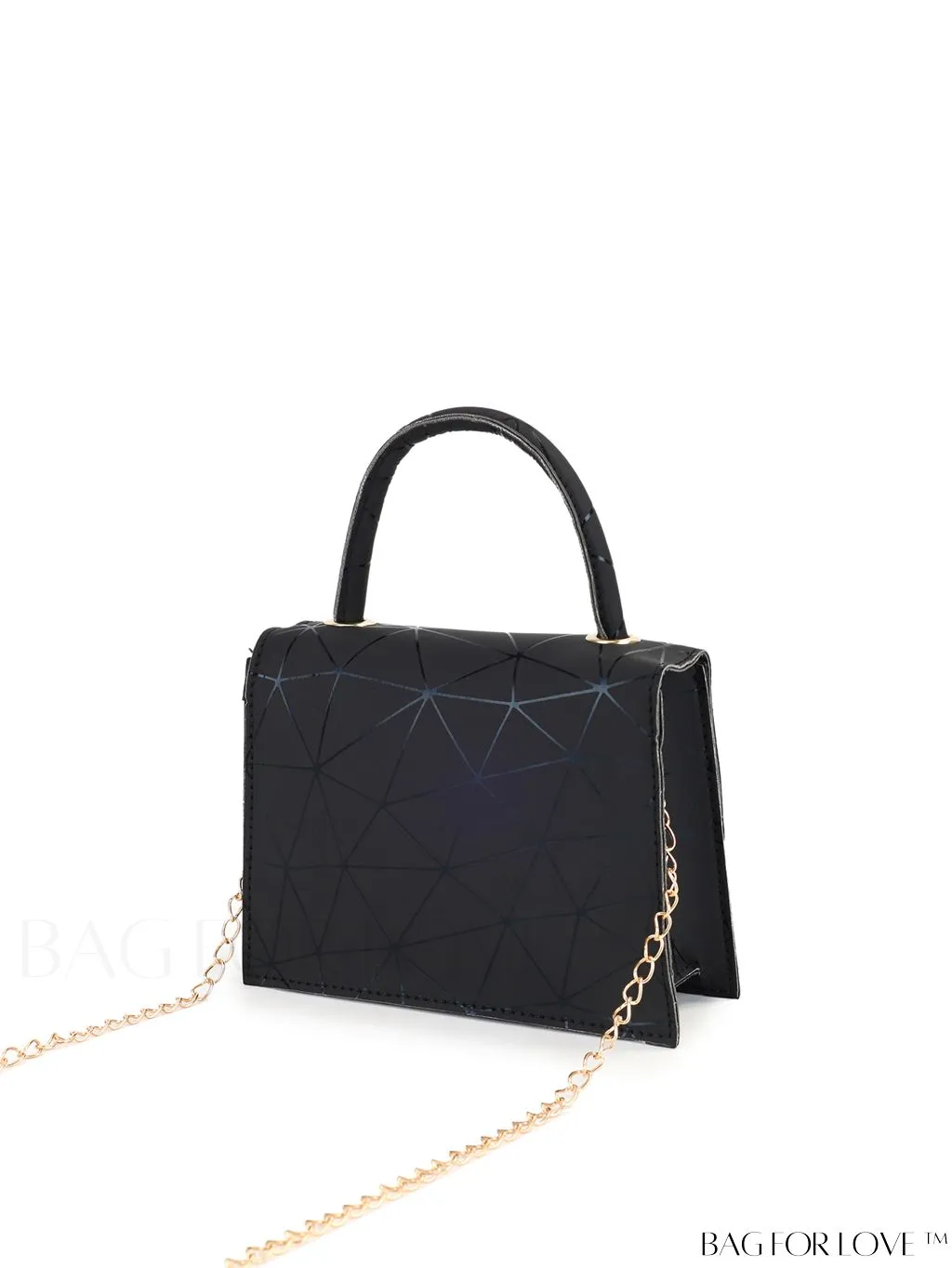 BagForLove - Compact Tie-Dye Chain Flap Bag
