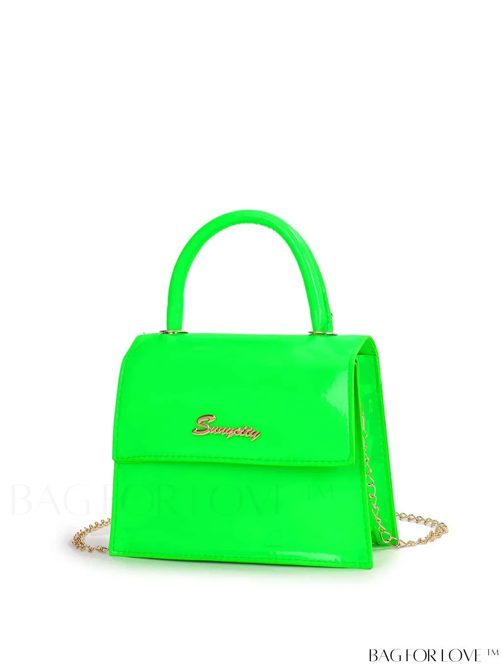 BagForLove - Compact Tie-Dye Chain Flap Bag