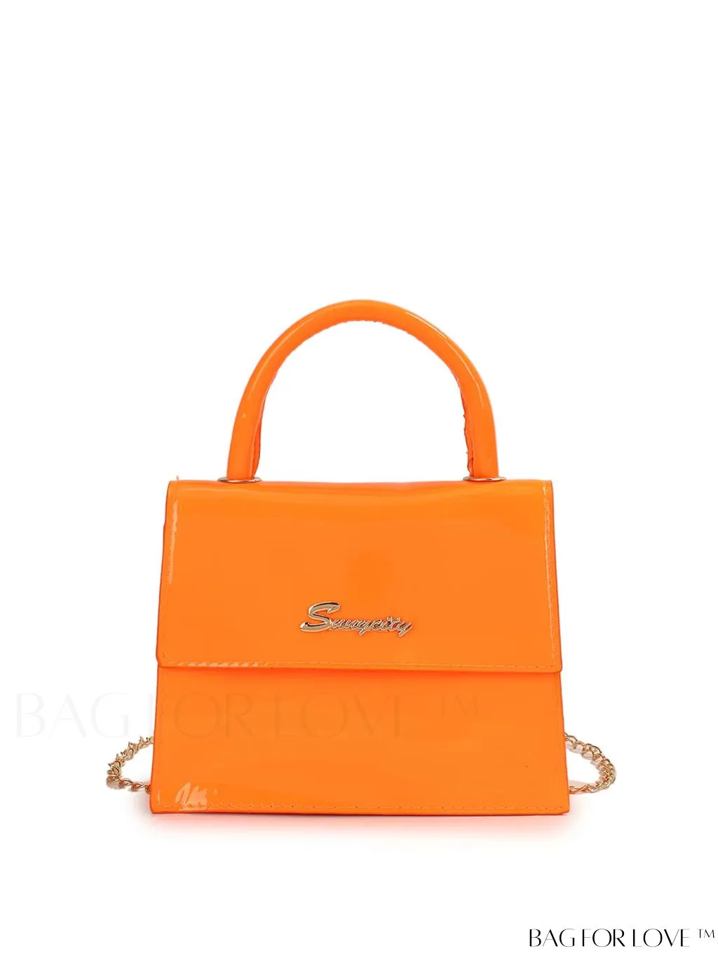BagForLove - Compact Tie-Dye Chain Flap Bag