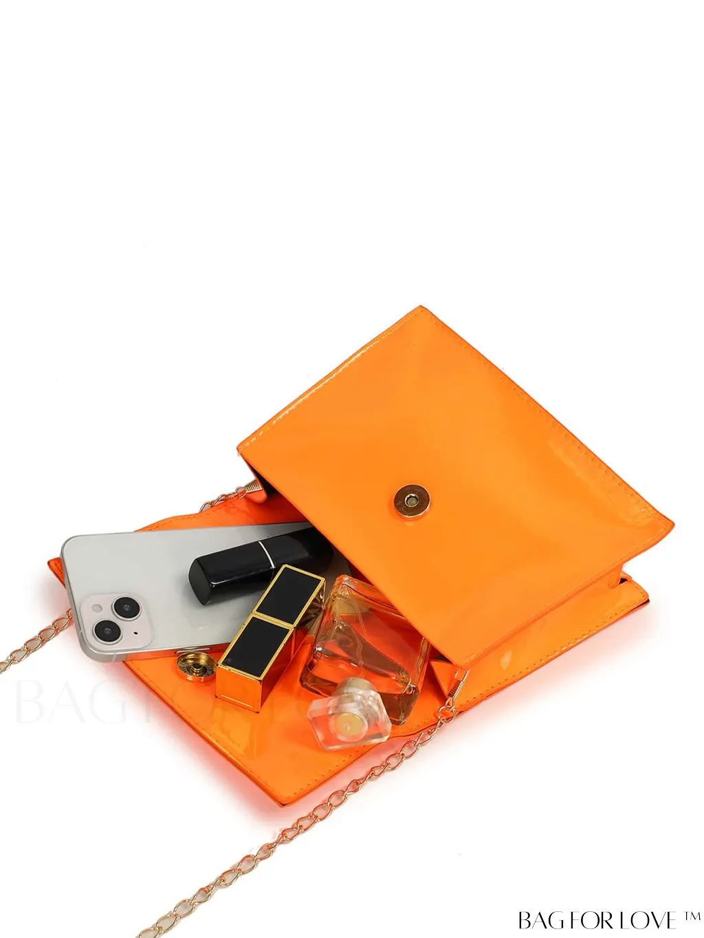 BagForLove - Compact Tie-Dye Chain Flap Bag