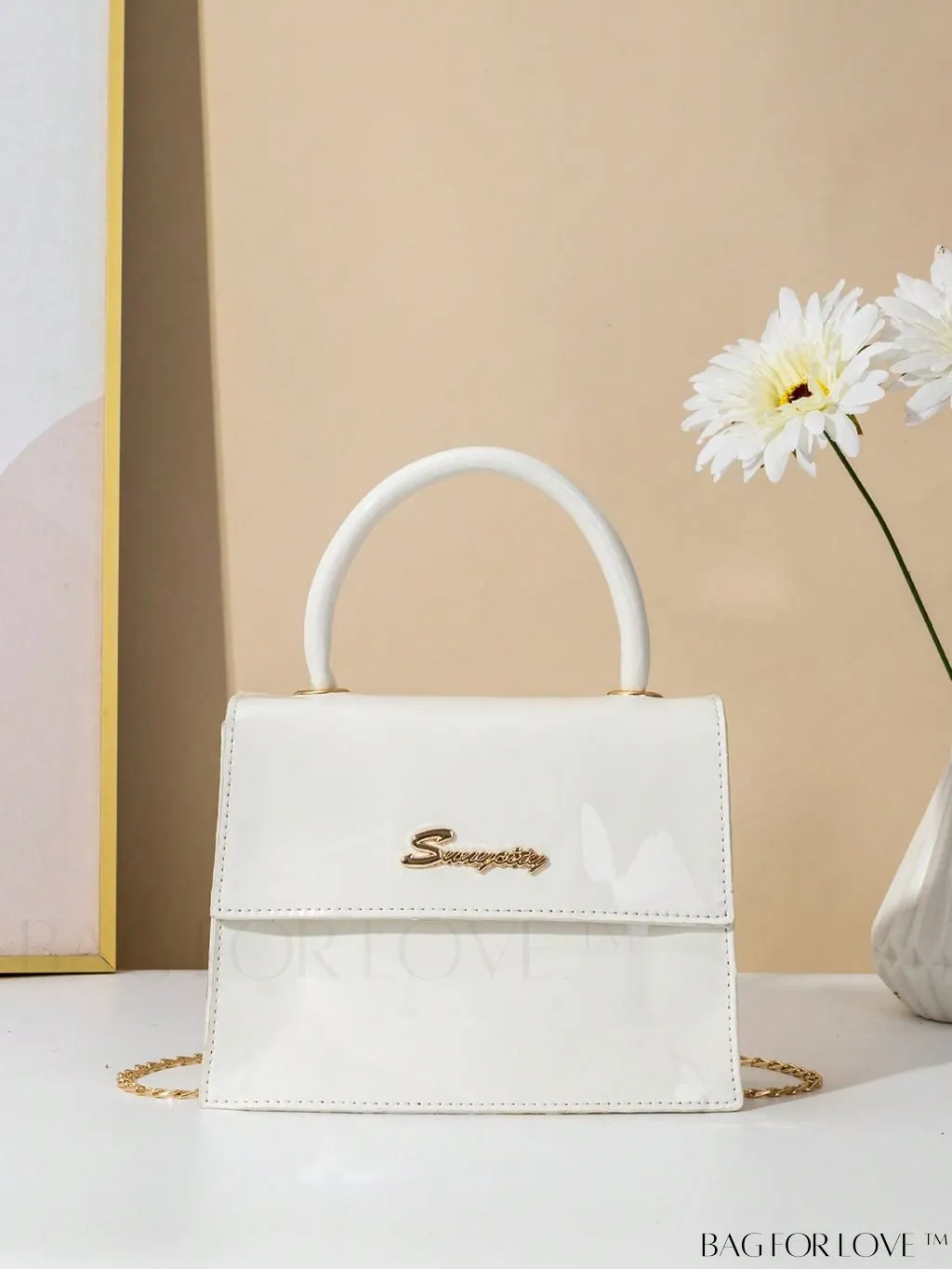 BagForLove - Compact Tie-Dye Chain Flap Bag