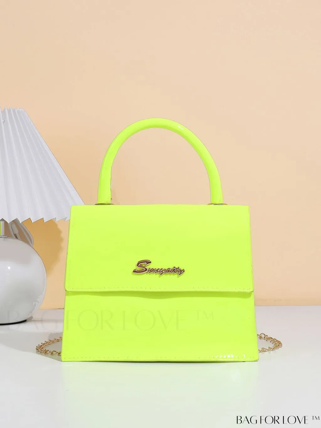 BagForLove - Compact Tie-Dye Chain Flap Bag