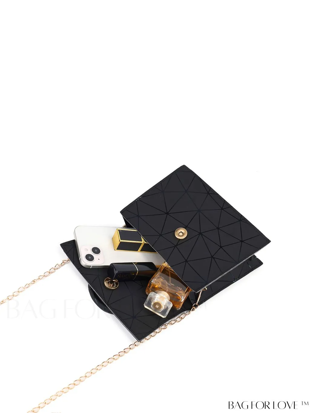 BagForLove - Compact Tie-Dye Chain Flap Bag