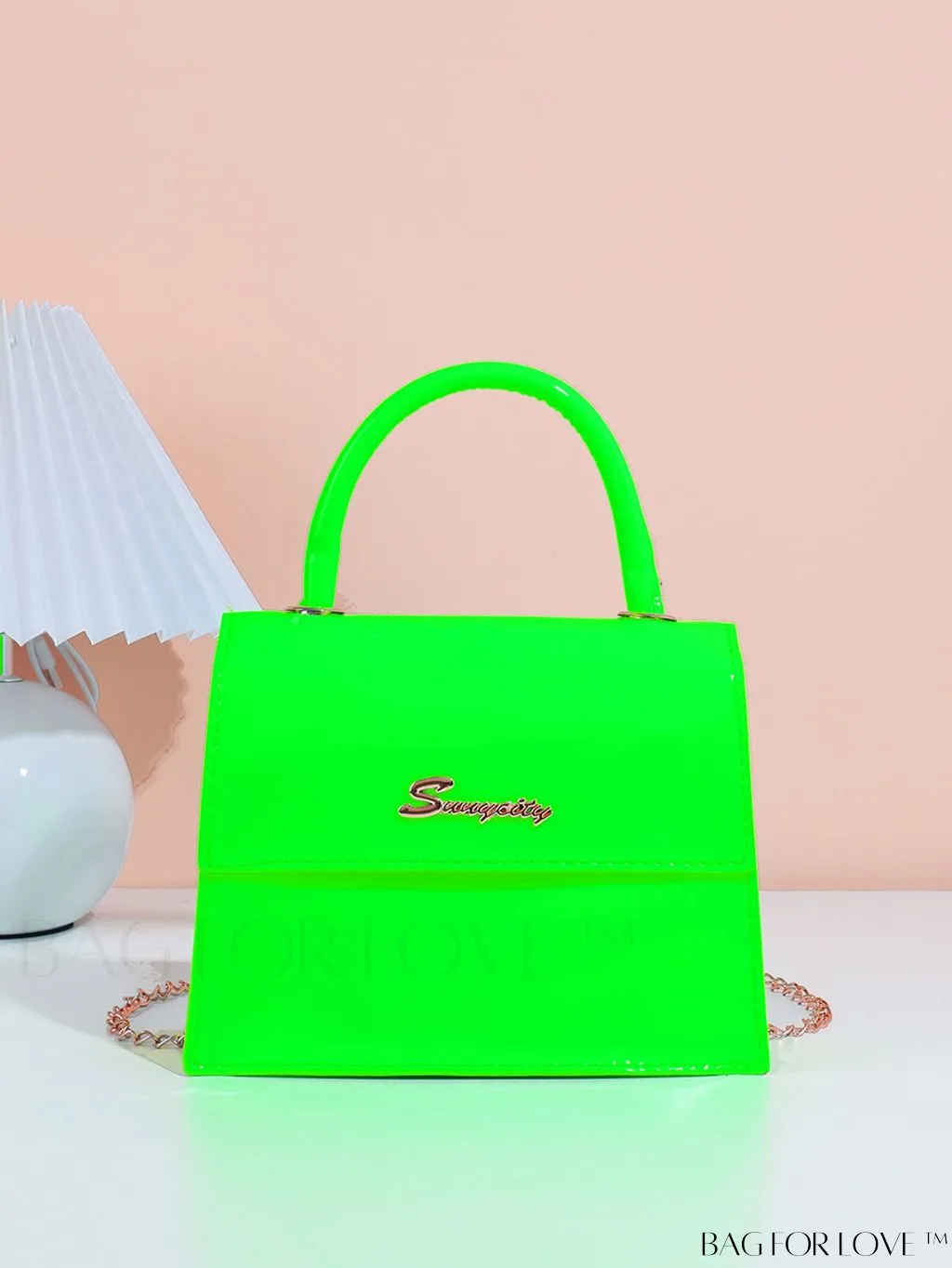 BagForLove - Compact Tie-Dye Chain Flap Bag