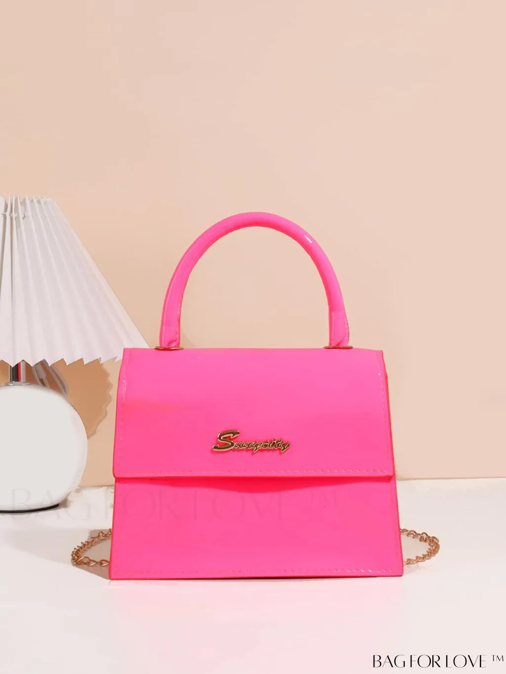 BagForLove - Compact Tie-Dye Chain Flap Bag