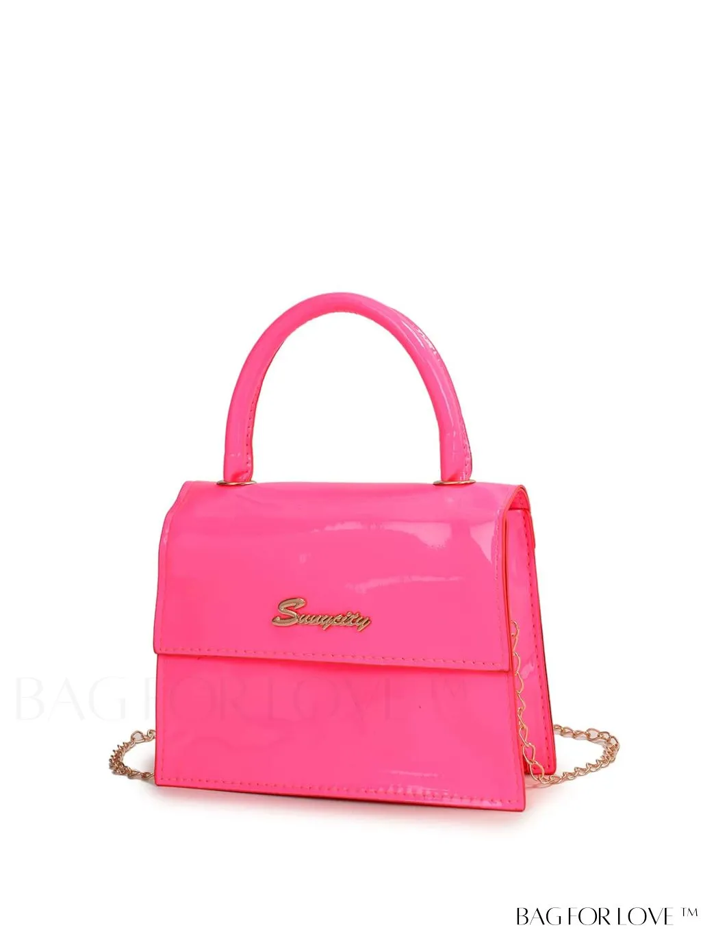 BagForLove - Compact Tie-Dye Chain Flap Bag