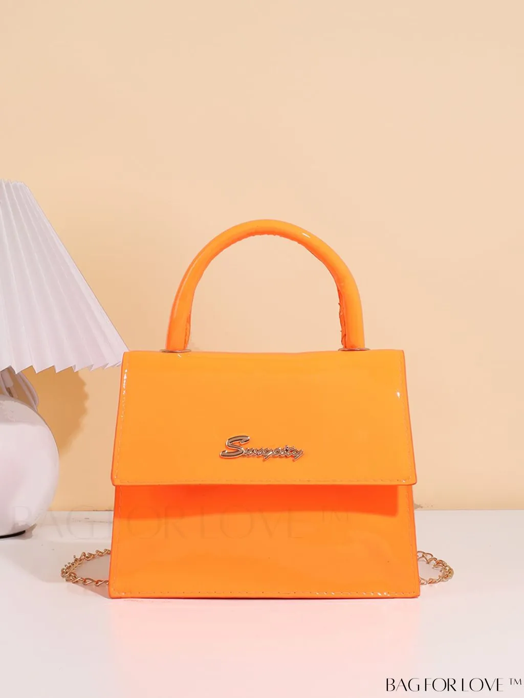 BagForLove - Compact Tie-Dye Chain Flap Bag