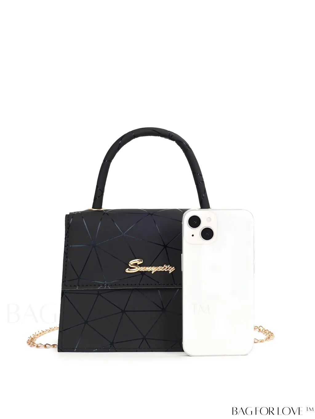 BagForLove - Compact Tie-Dye Chain Flap Bag
