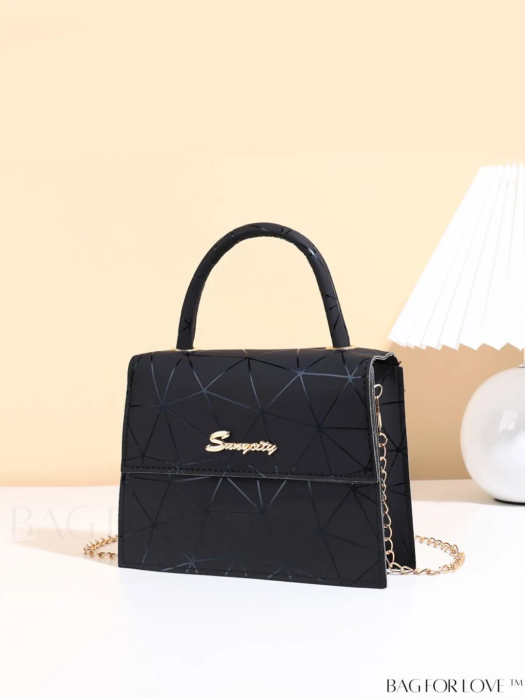 BagForLove - Compact Tie-Dye Chain Flap Bag