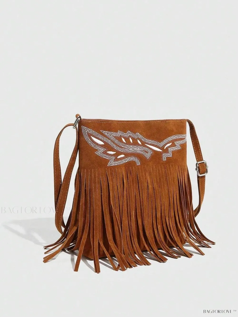 BagForLove - Reversible Fringe Crossbody Purse, Perfect for Ladies
