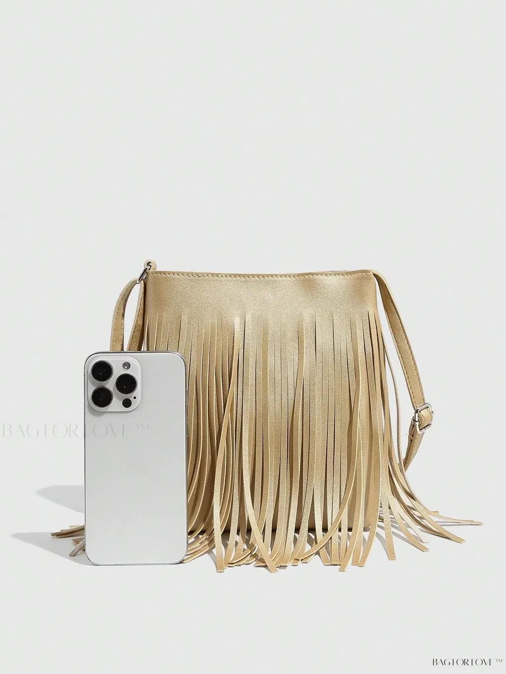 BagForLove - Reversible Fringe Crossbody Purse, Perfect for Ladies
