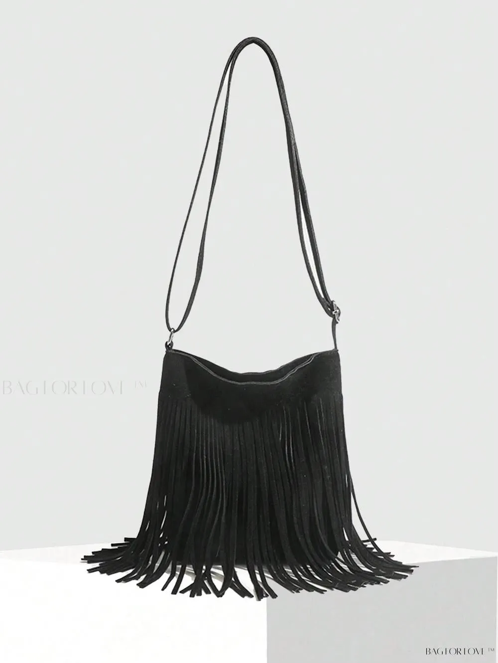 BagForLove - Reversible Fringe Crossbody Purse, Perfect for Ladies