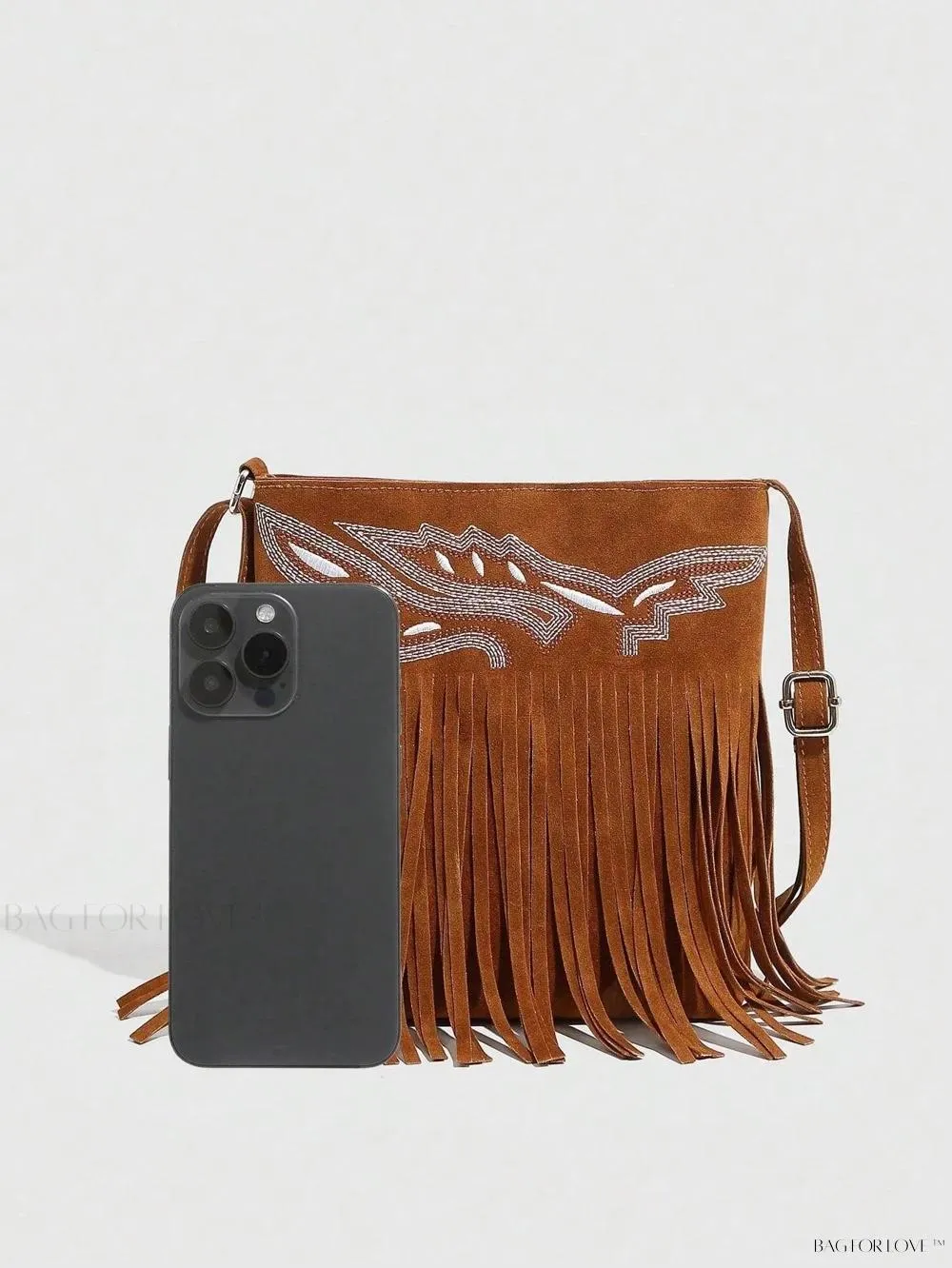BagForLove - Reversible Fringe Crossbody Purse, Perfect for Ladies