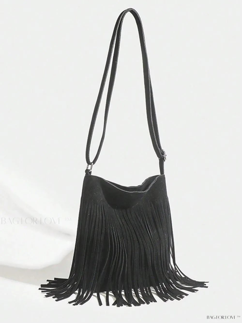 BagForLove - Reversible Fringe Crossbody Purse, Perfect for Ladies