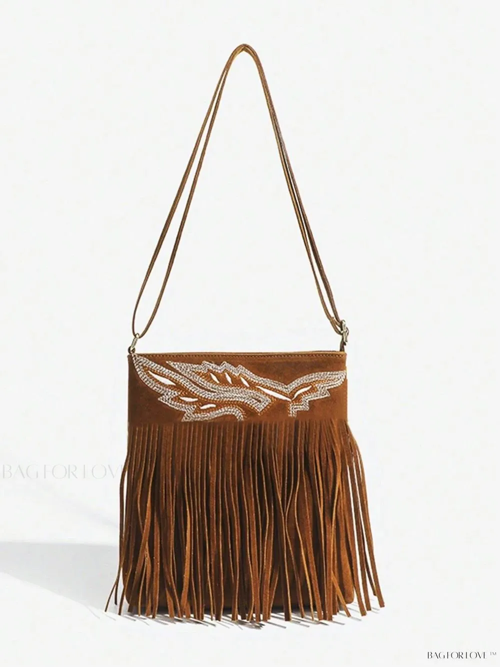 BagForLove - Reversible Fringe Crossbody Purse, Perfect for Ladies