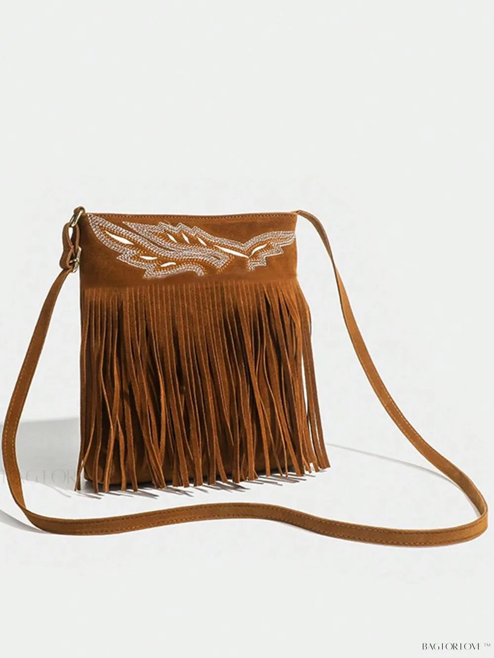 BagForLove - Reversible Fringe Crossbody Purse, Perfect for Ladies