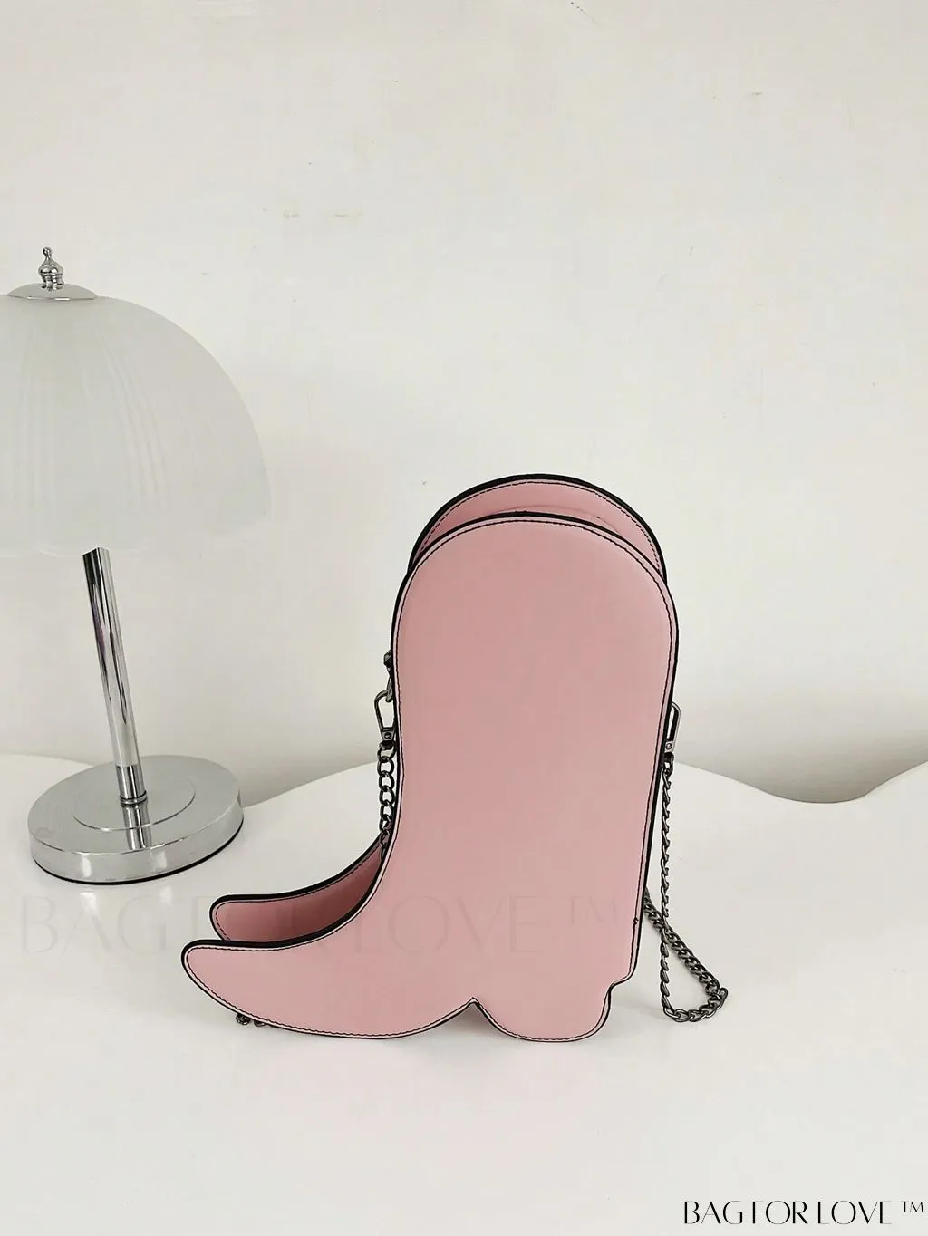 BagForLove - Small Star Graphic Novelty Bag with Trendy Boots Design