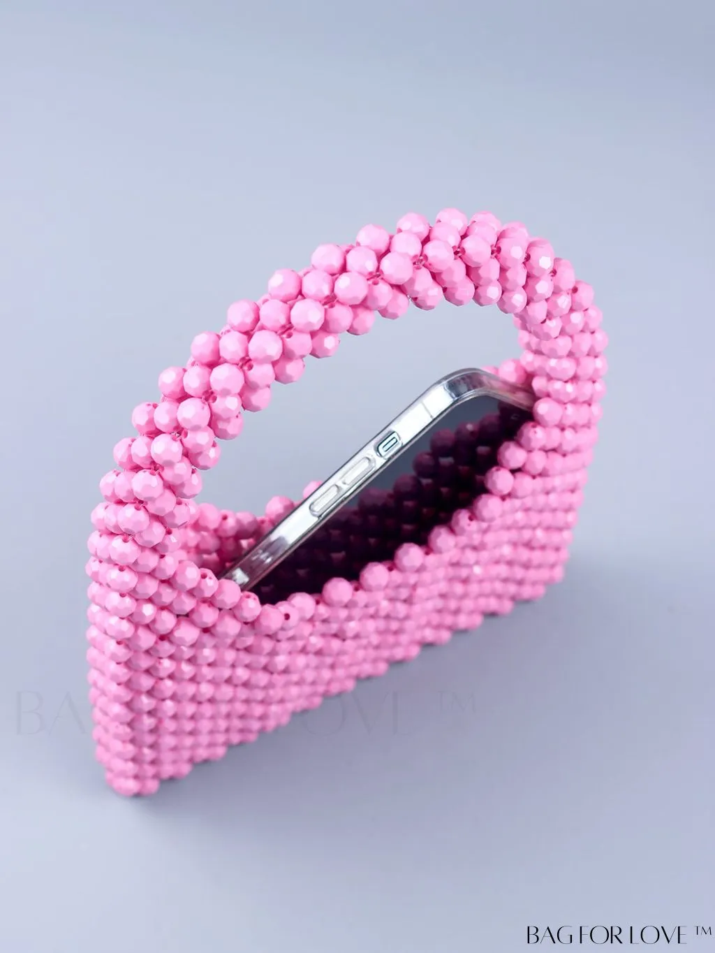 BagForLove - Stylish Mini Beaded Satchel Bag with Modern Design