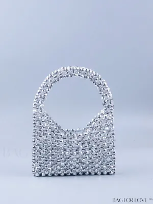 BagForLove - Stylish Mini Beaded Satchel Bag with Modern Design