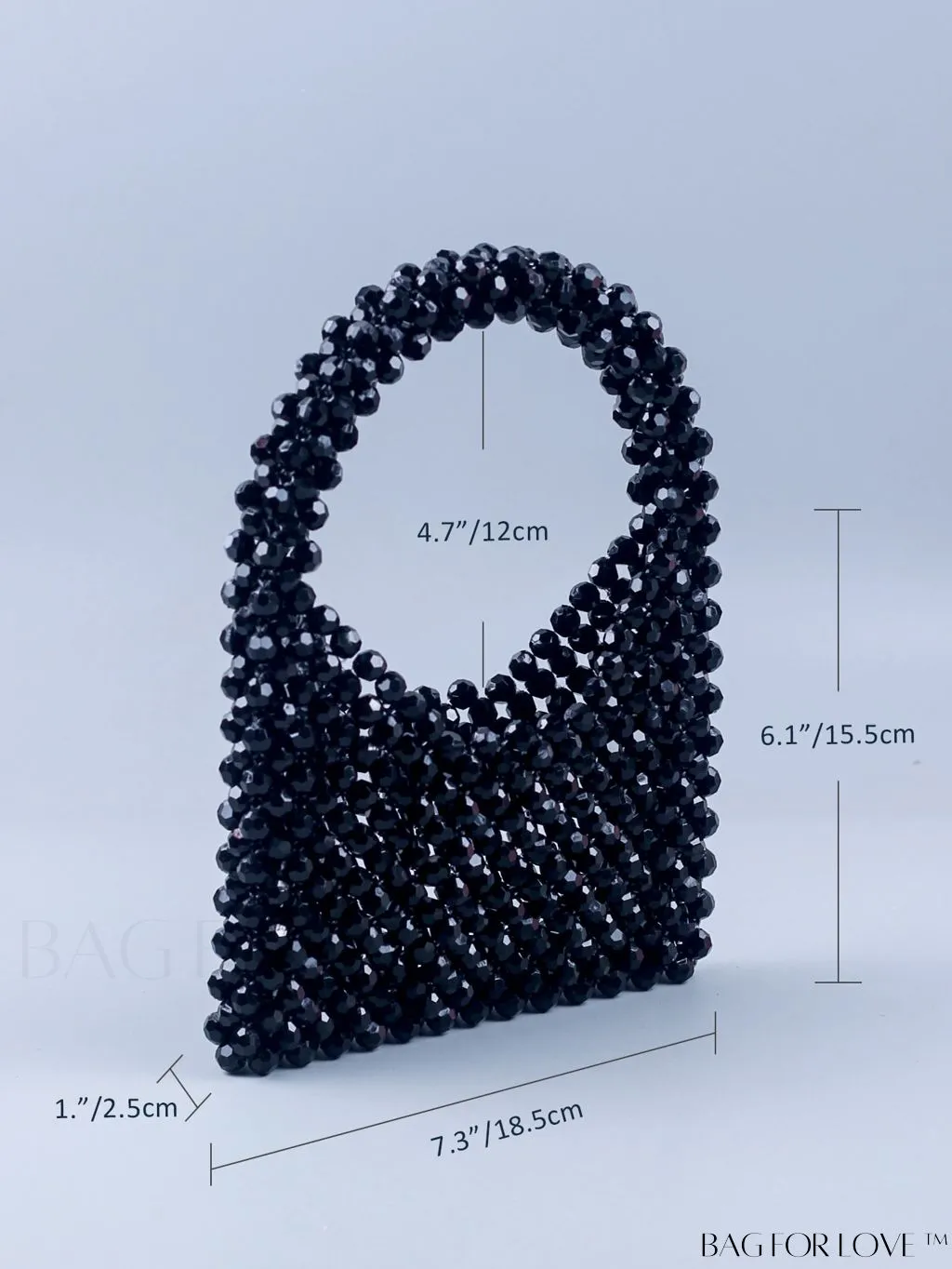 BagForLove - Stylish Mini Beaded Satchel Bag with Modern Design