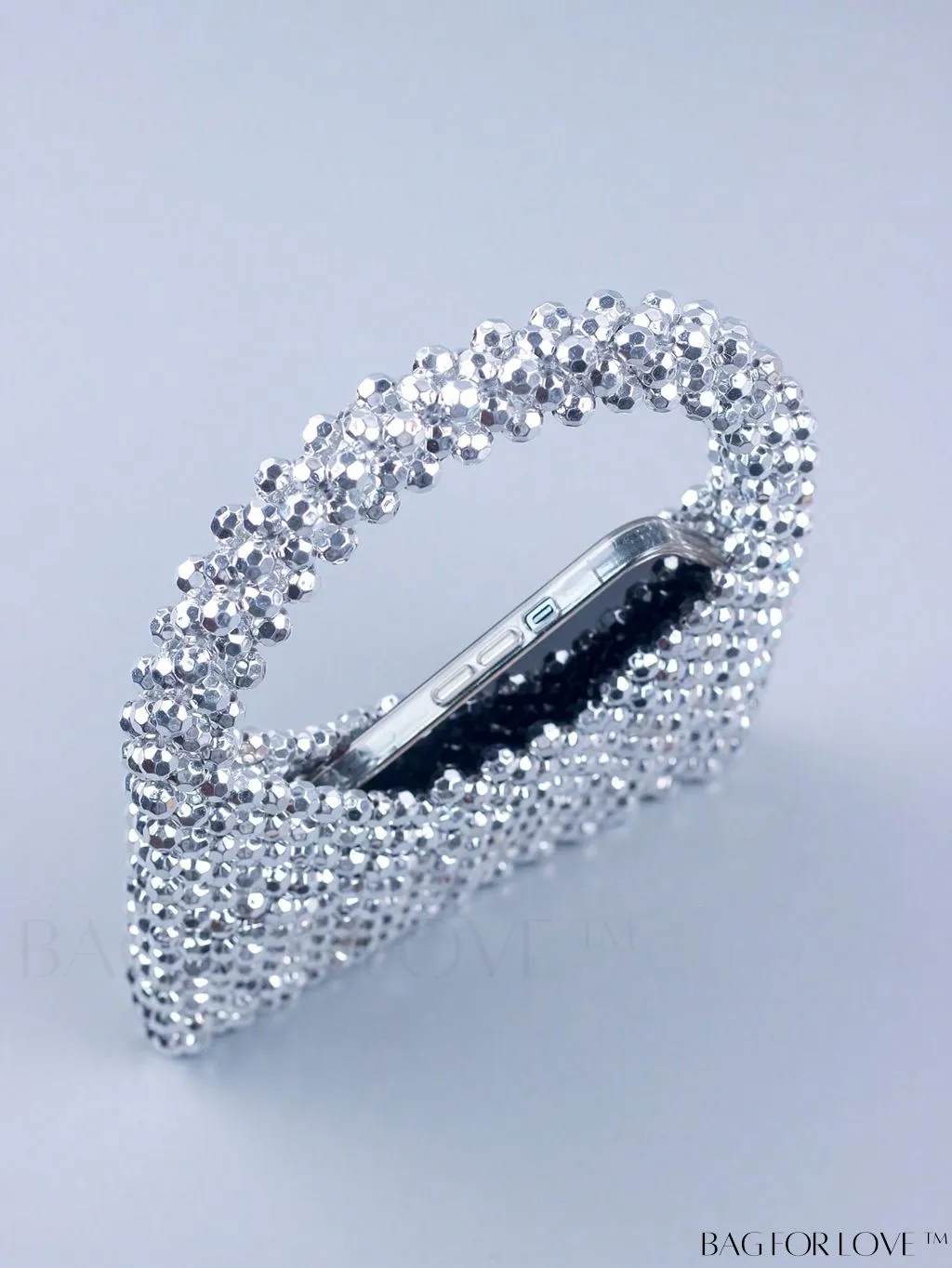 BagForLove - Stylish Mini Beaded Satchel Bag with Modern Design