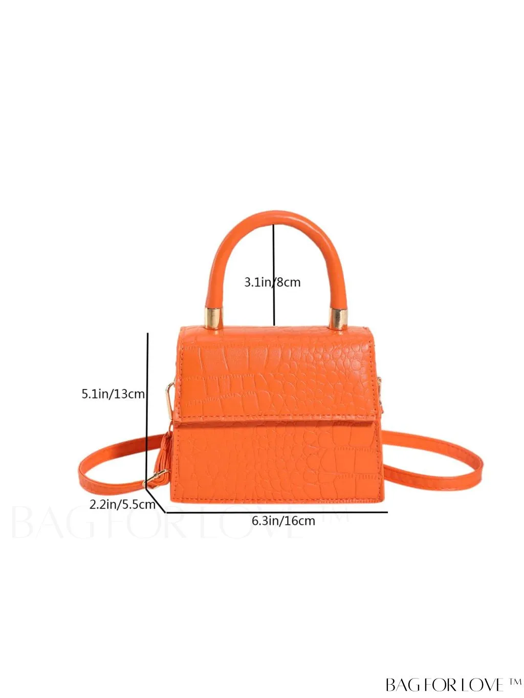 BagForLove - Stylish Mini Square Handheld Bag â Sleek and Fashionable