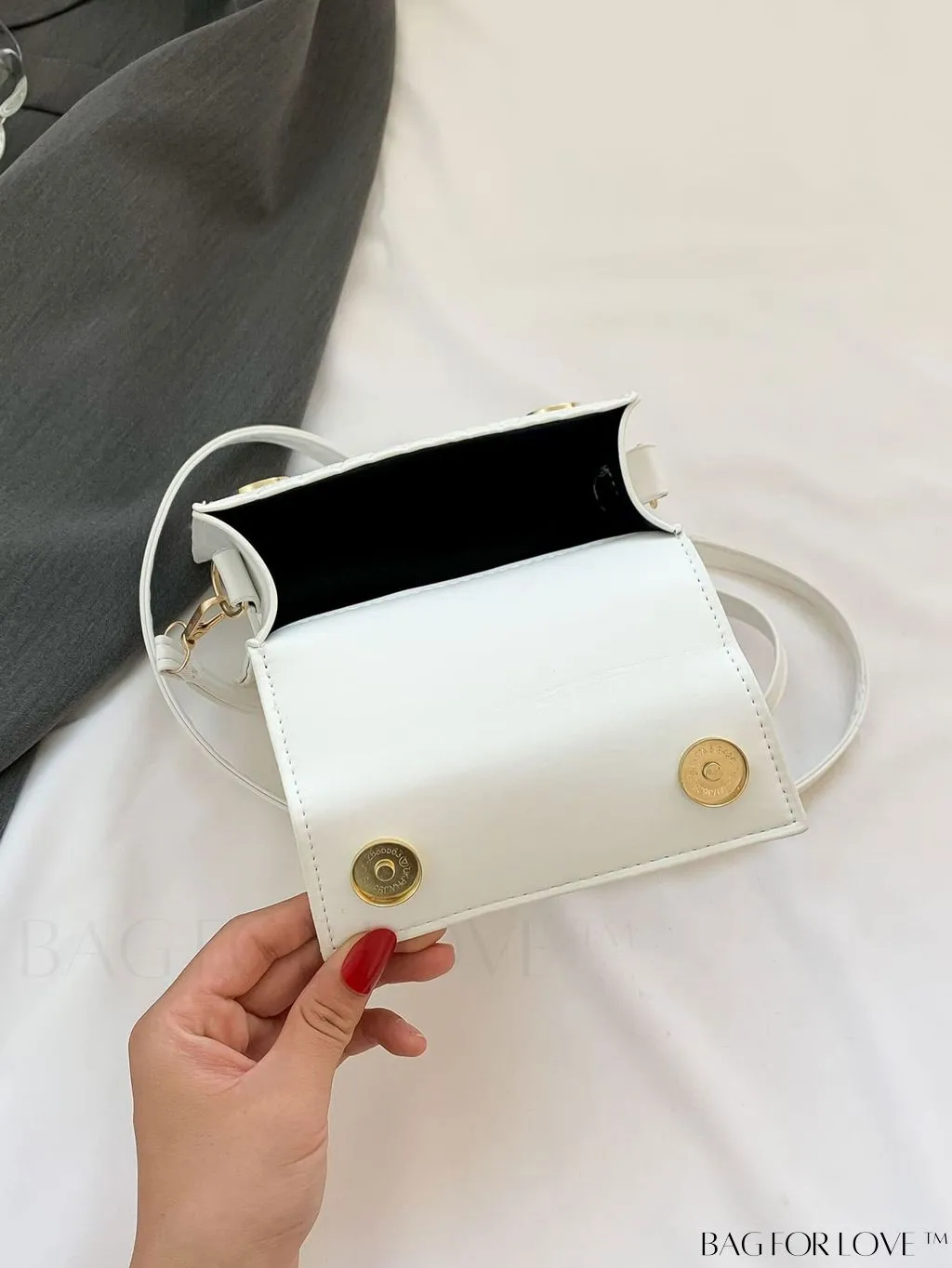 BagForLove - Stylish Mini Square Handheld Bag â Sleek and Fashionable