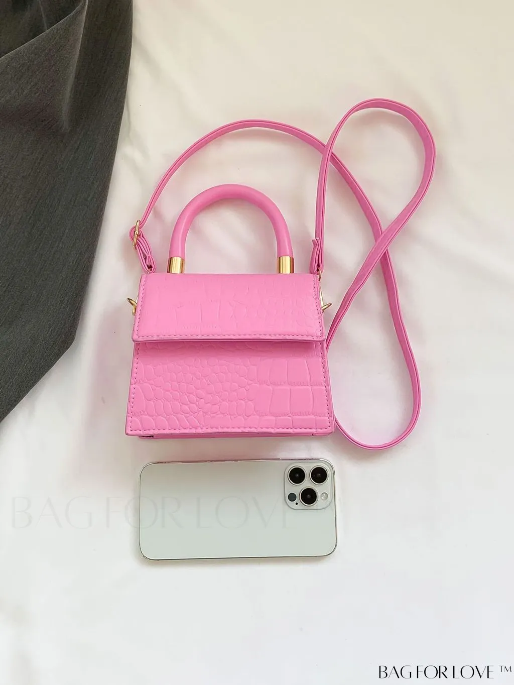 BagForLove - Stylish Mini Square Handheld Bag â Sleek and Fashionable