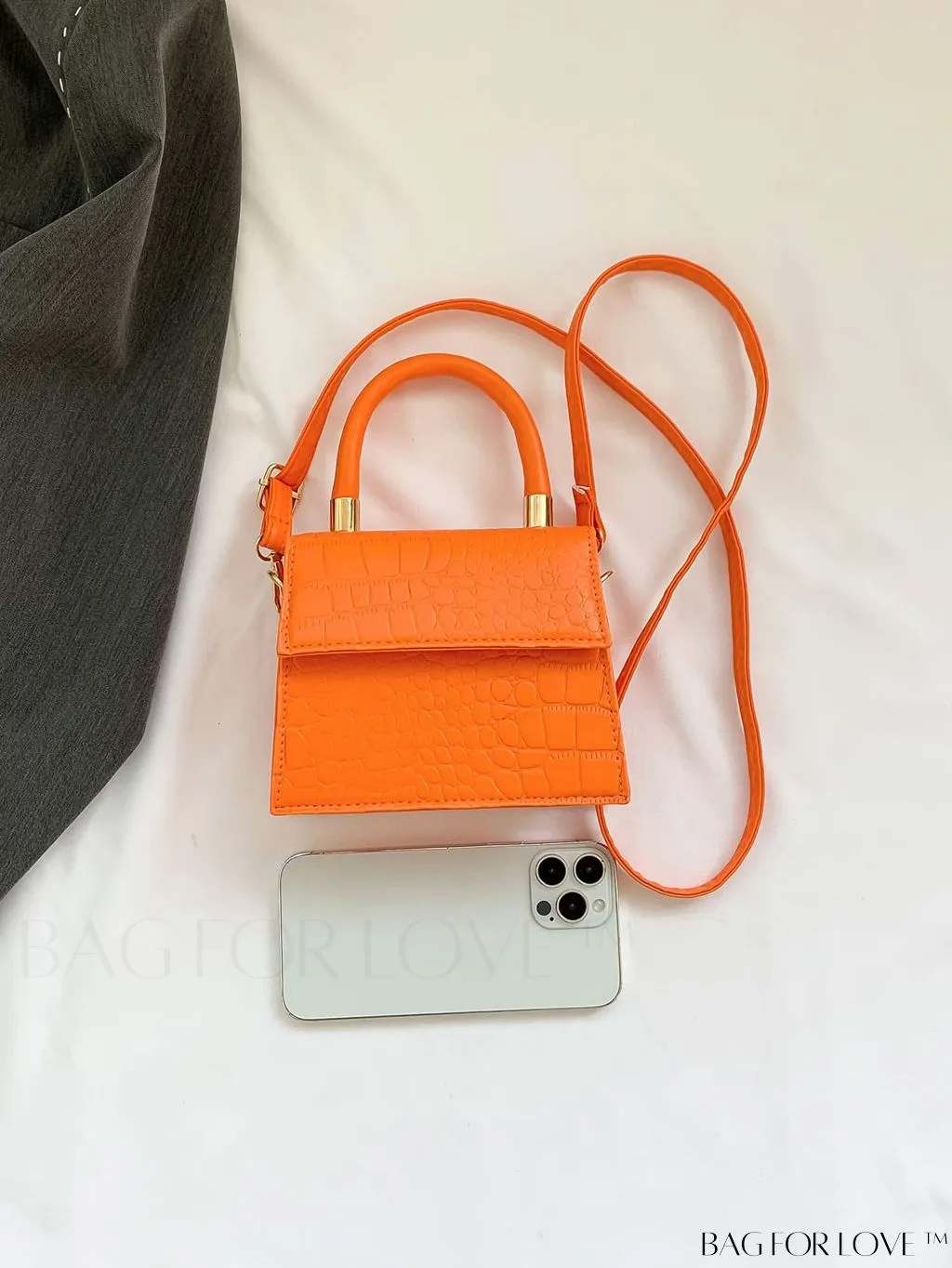 BagForLove - Stylish Mini Square Handheld Bag â Sleek and Fashionable