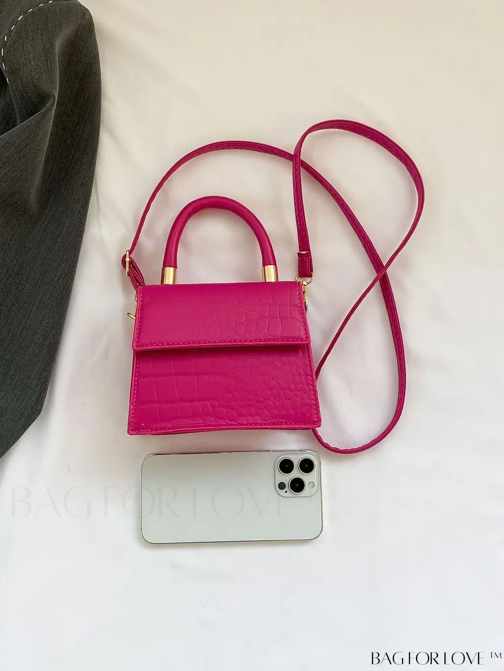 BagForLove - Stylish Mini Square Handheld Bag â Sleek and Fashionable