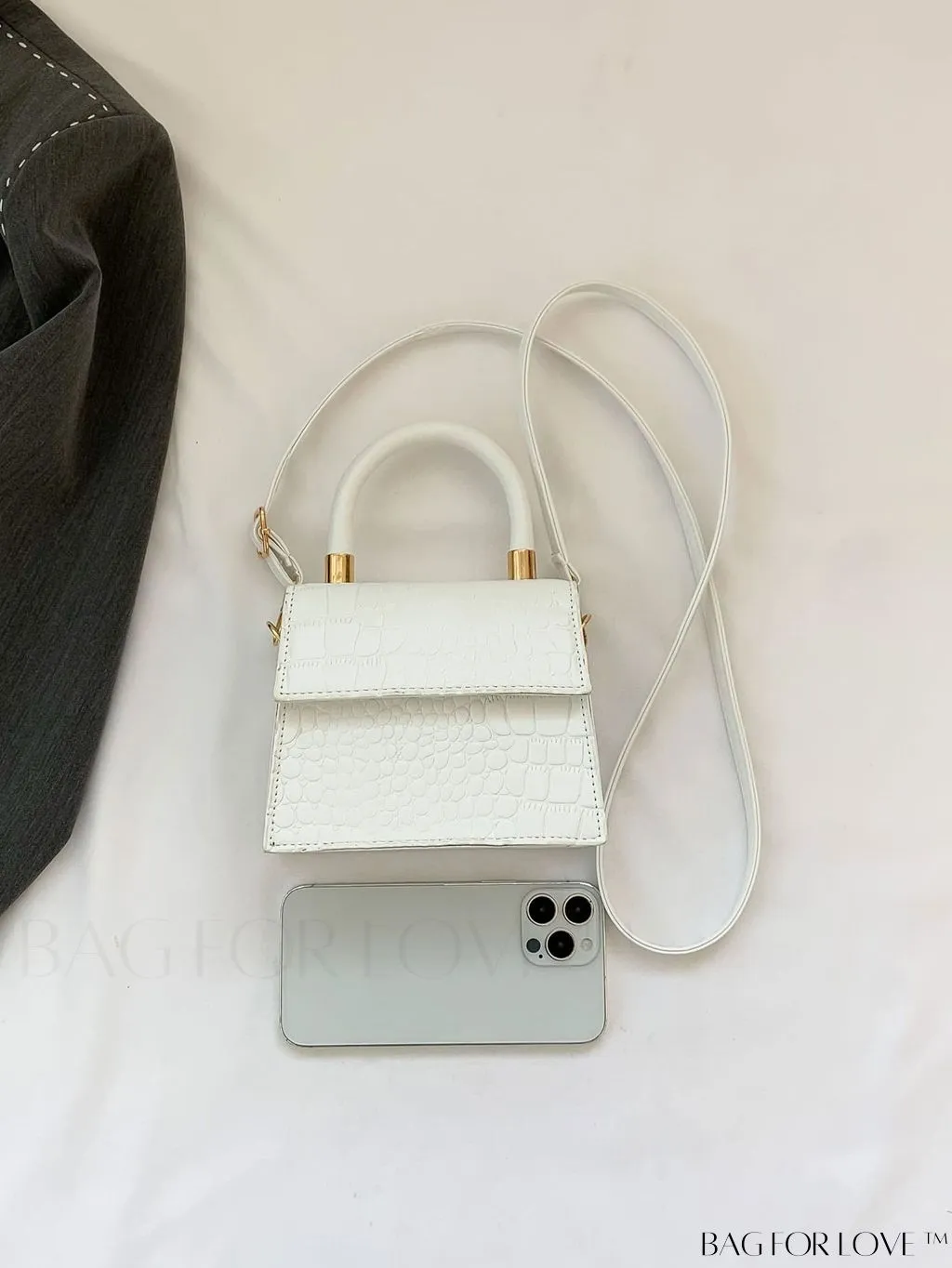 BagForLove - Stylish Mini Square Handheld Bag â Sleek and Fashionable