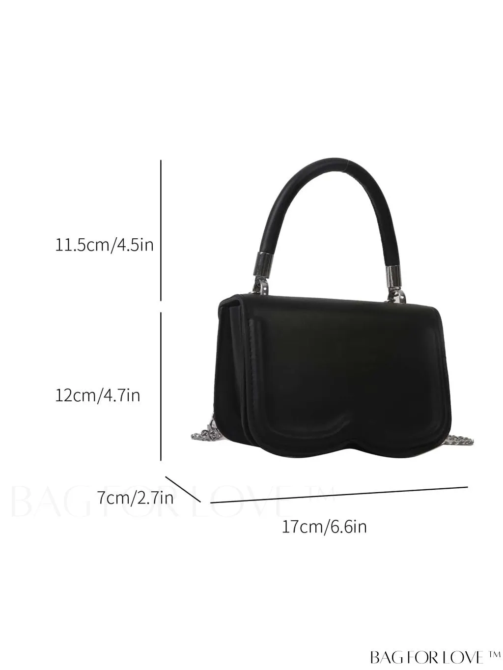 BagForLove - Stylish Solid Retro PU Square Flap Bag - A Fashionable Accessory