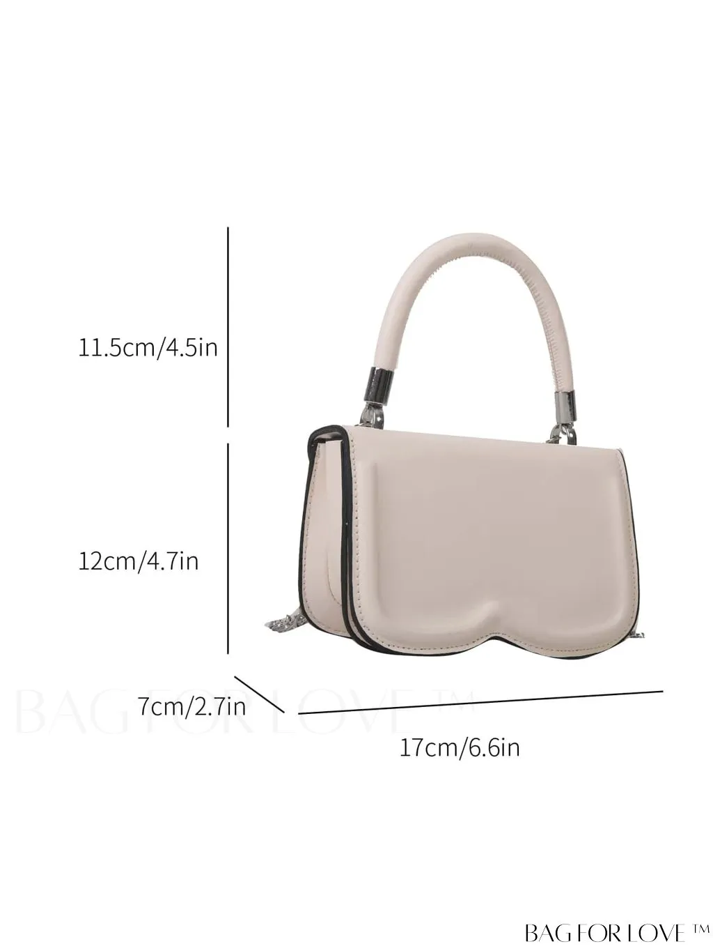 BagForLove - Stylish Solid Retro PU Square Flap Bag - A Fashionable Accessory