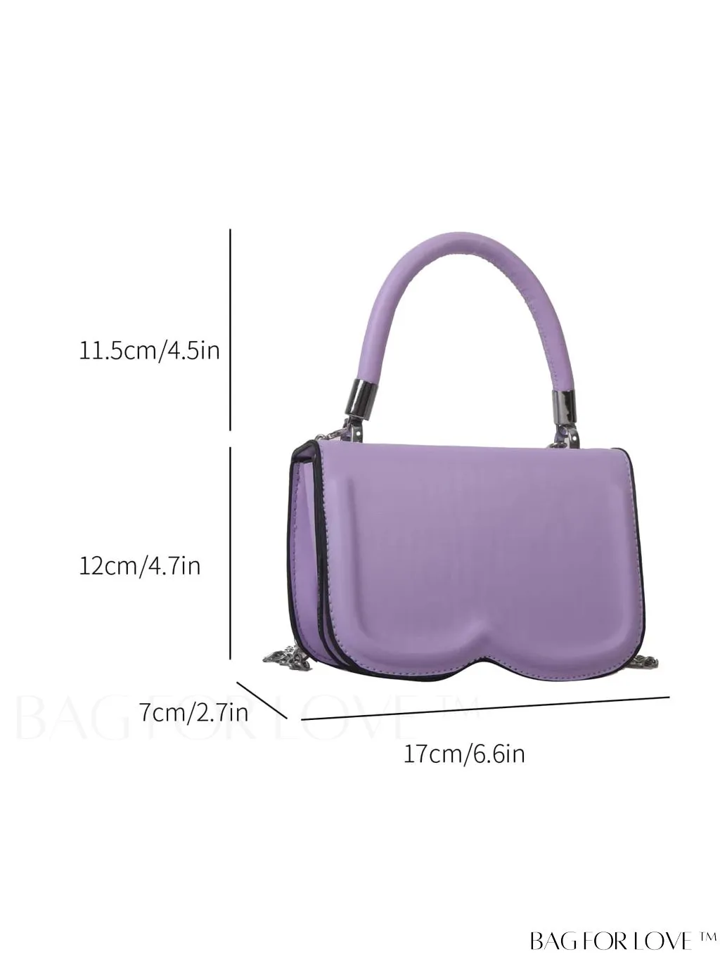 BagForLove - Stylish Solid Retro PU Square Flap Bag - A Fashionable Accessory