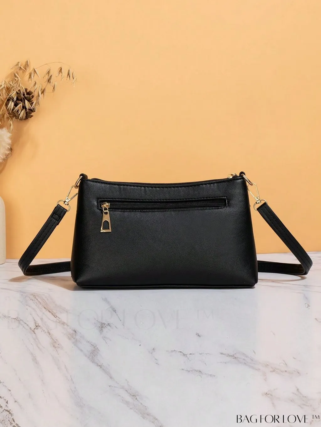 BagForLove - Stylish Square Shoulder Bag with Classy Plaid Pattern