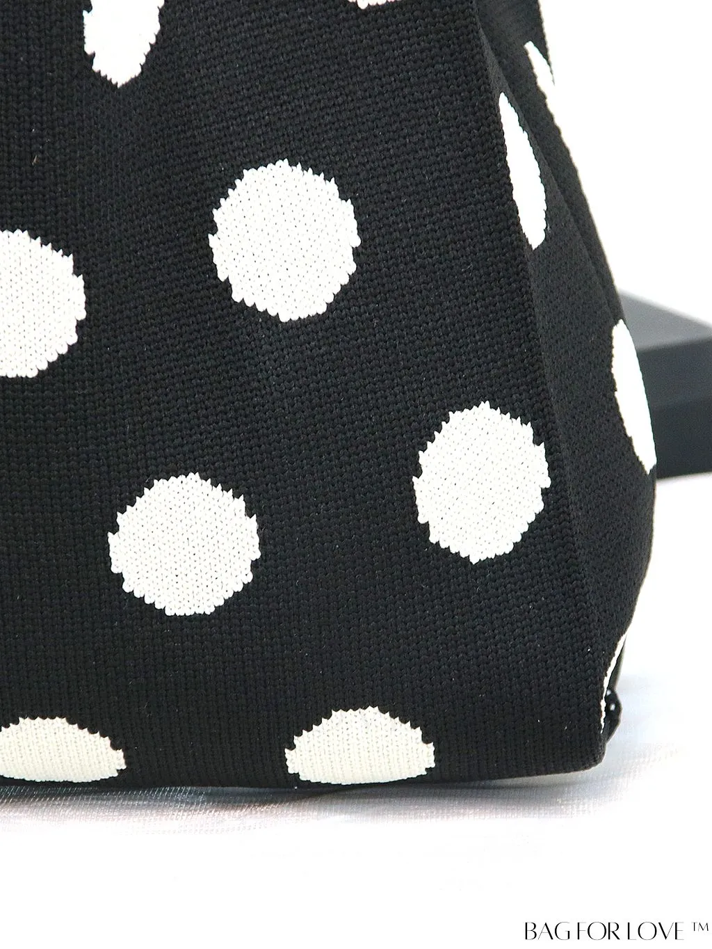 BagForLove - Womens Japanese-style Knitted Tote Bag: Chic Rhombus Pattern, Spacious & Versatile
