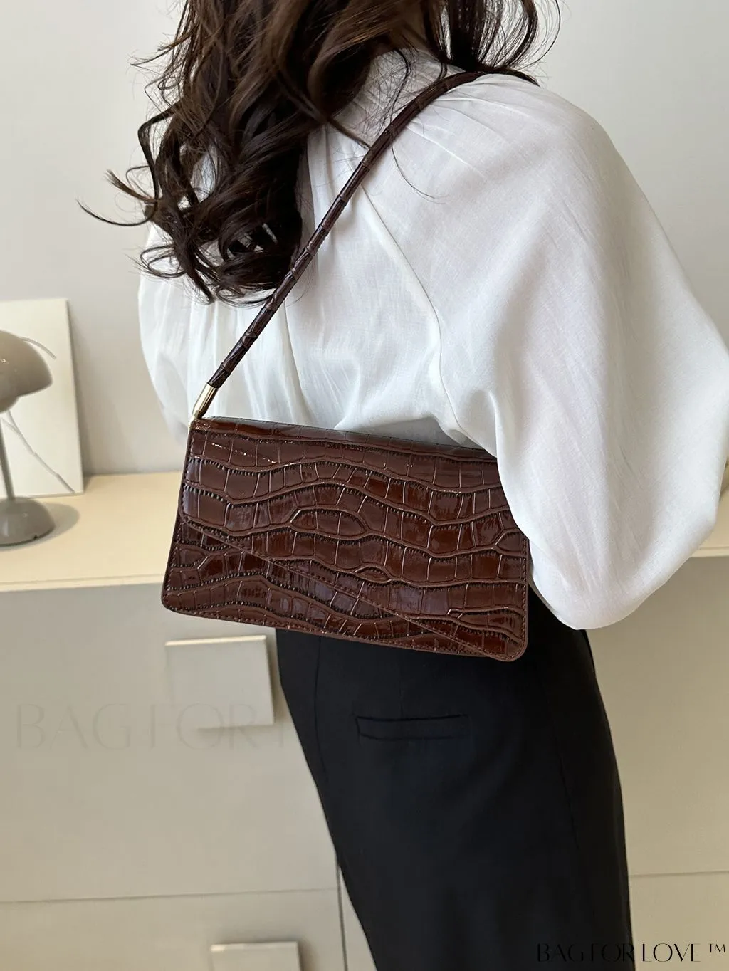 BagForLove - Womens Stylish Single Shoulder Mini Square Crossbody Bag