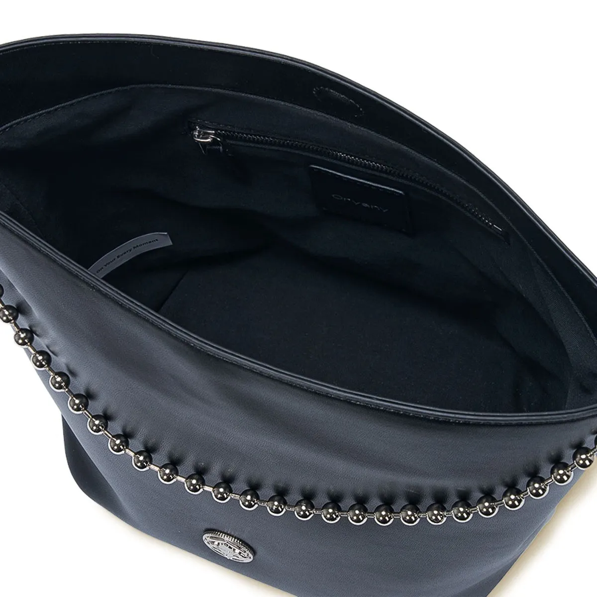 Ball Chain Bucket Bag