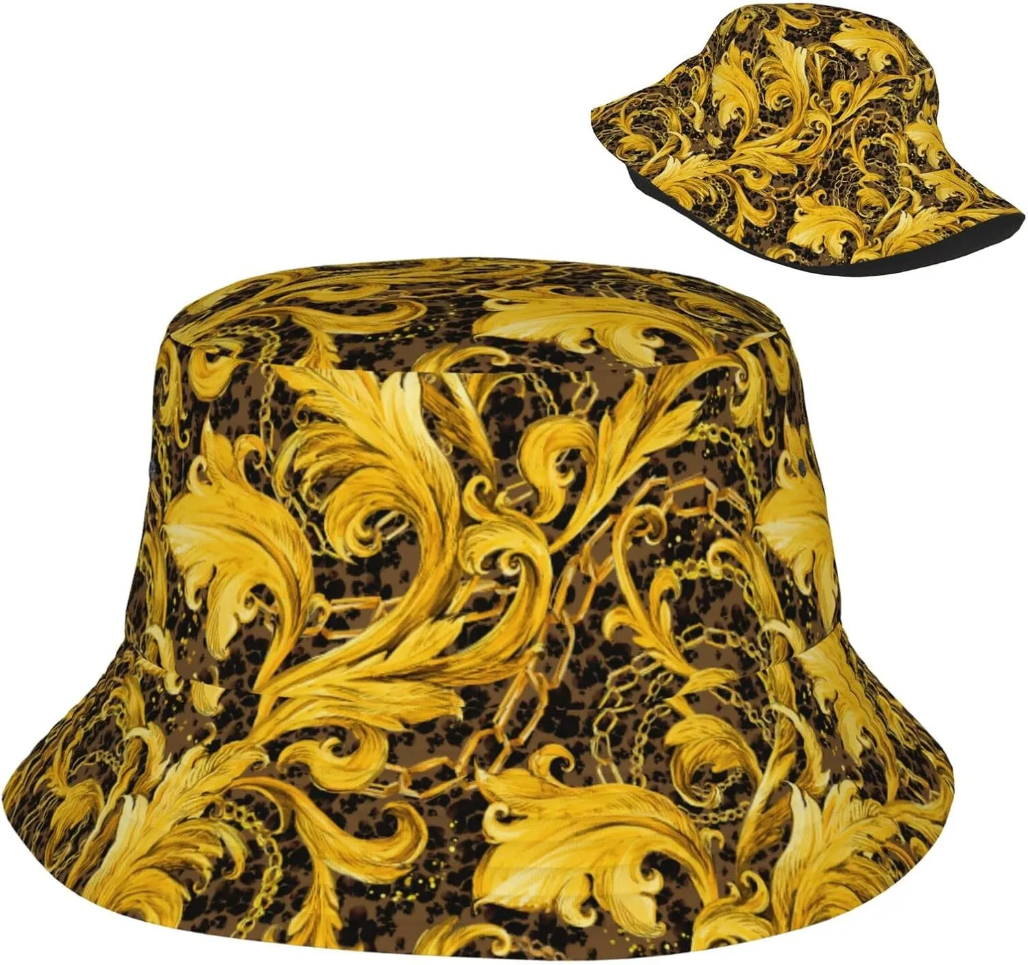 Bananas Bucket Hats for Women Summer Sun Beach Travel Outdoor Fishing Cap Unisex Men Bucket Hat