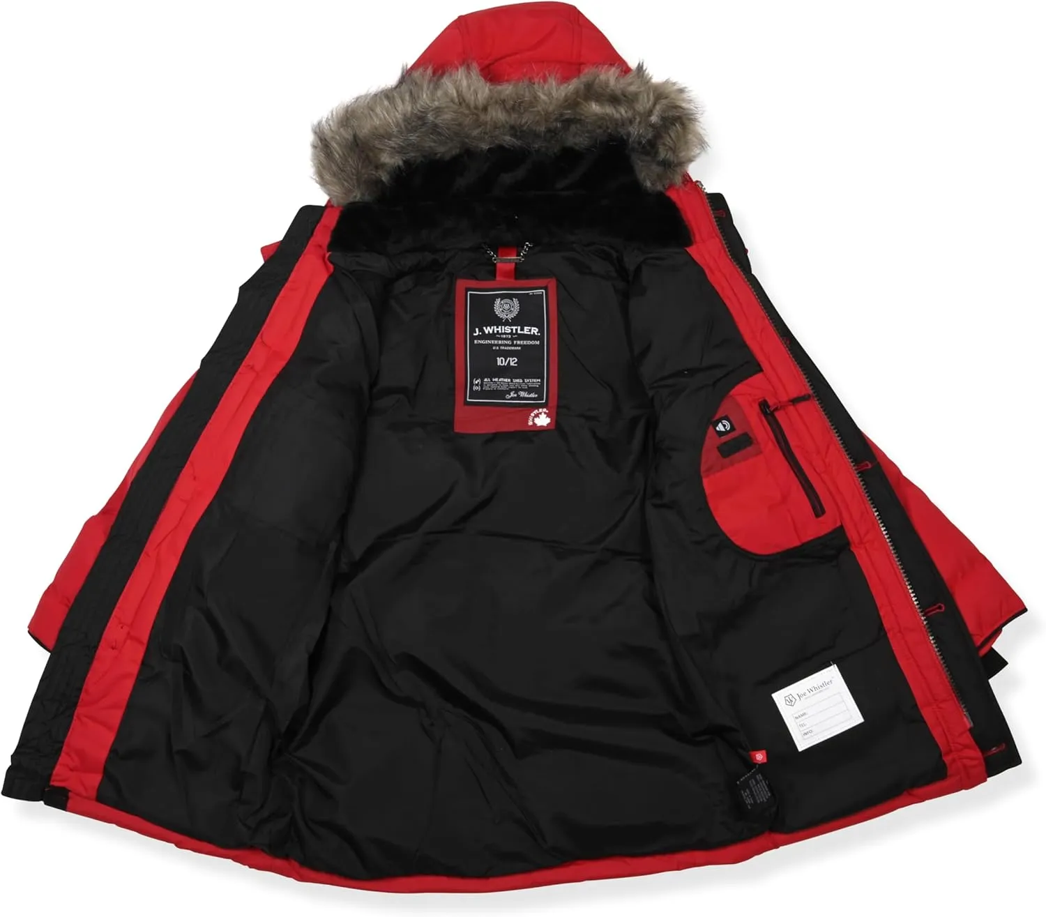 Base Camp Parka Puffer for Boys Heavy Puffer Winter Jacket with Hood and Removable Faux Fur