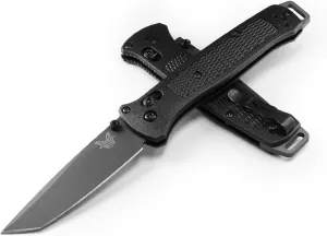 Benchmade - Bailout 537GY EDC Knife, Tanto Blade with Black Grivory Handle (537GY)