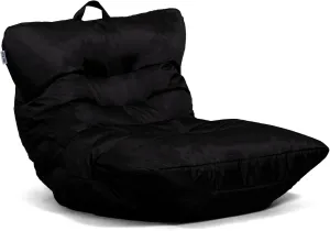 Big Joe Roma Bean Bag Chair, Black Smartmax, Durable Polyester Nylon Blend, 3 feet