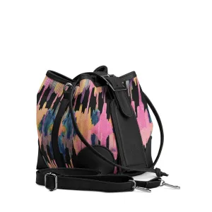 Black Bucket Bags Rose quarts