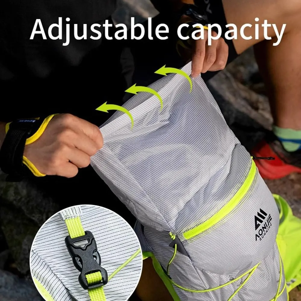 BlueField 15L Professional Large Capacity Men's and Women's Mountaineering Bag, Outdoor Professional Sports Bag (Green,XL)