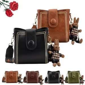 Bootara Bucket Bag With Adjustable Wider Shoulder Strap, 2025 New Bootara Vintage Bucket Bag, Womens Cross Body Bags